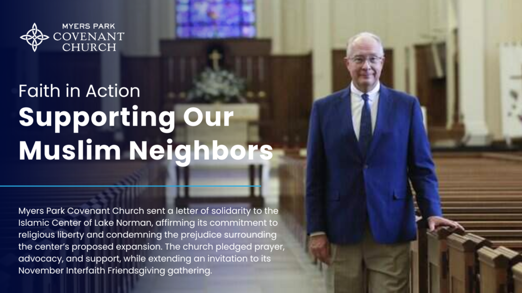 Supporting Our Muslim Neighbors